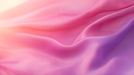 Obraz premium Serene Pink and Purple Abstract Gradient Fabric Texture