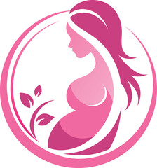 woman with pink hair