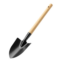 shovel isolated on transparent background	