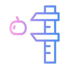 quality control Line Gradient Icon