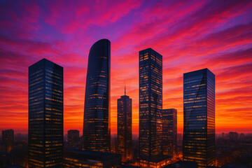 city at night | Sunset