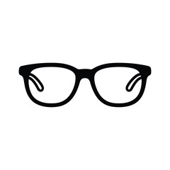 Fototapeta premium Isolated Black Eyeglasses Design on Transparent Background Element