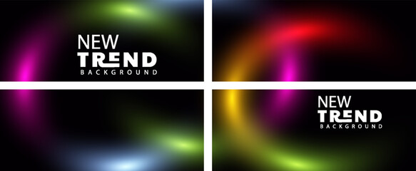 Abstract Background, Abstract gradient geometric shape circle background. Modern futuristic background. Can be use for landing page, book covers, brochures, flyers, magazines, any brand