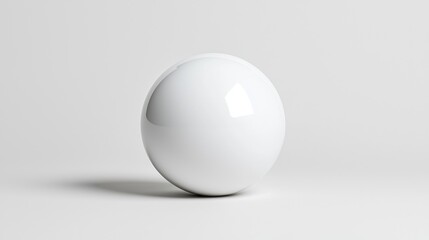 Single white egg minimalist product photography clean simple background