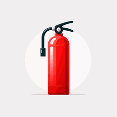 Obraz premium fire extinguisher vector illustration