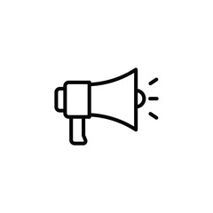 Megaphone Icon Vector. megaphone speaker icon
