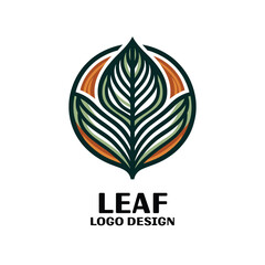 Leaf Vector Logo Design