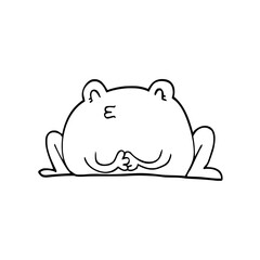 hippopotamus vector illustration