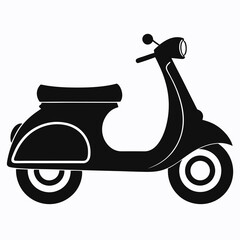 scooter vector illustration
