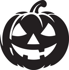  jack-o-lantern vector silhouette illustration