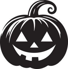  jack-o-lantern vector silhouette illustration