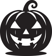  jack-o-lantern vector silhouette illustration