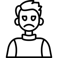 Unhappy Icon