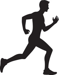 men jumping design vector illustration