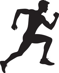 men jumping design vector illustration