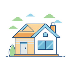 house  icon, house  vector illustration-simple illustration of house , perfect for house  logos and icons