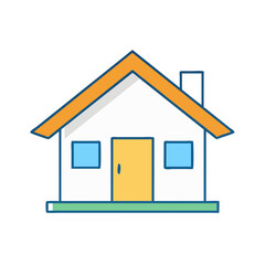 house  icon, house  vector illustration-simple illustration of house , perfect for house  logos and icons