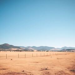 Empty Desert Horizon