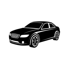 Car Silhouette vector illustration