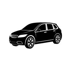 Car Silhouette vector illustration