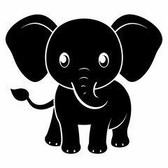 baby elephant cartoon