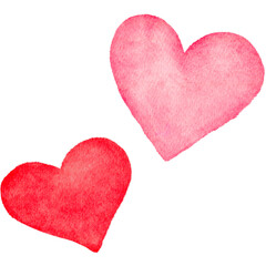 シンプルな赤いハートマーク　イラスト　フレーム