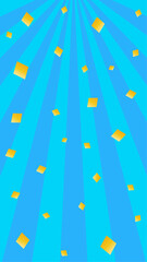 放射線の背景素材　ベクターイラスト
