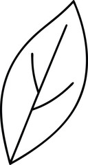 leaf energy line art vector icon.eps