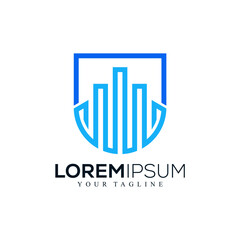 Abstract real estate logo design