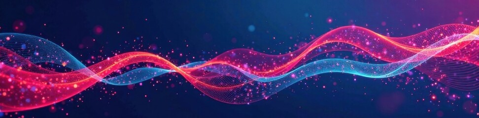 Obraz premium Business lines waving in a wavy abstract stripe pattern , wavy, abstract, wave