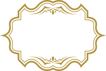Ornamental Frame Vintage Vector Element