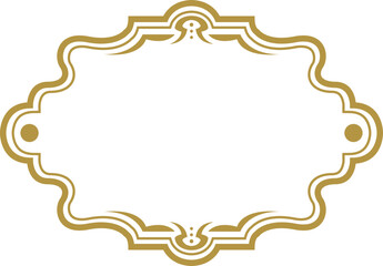 Ornamental Frame Vintage Vector Element