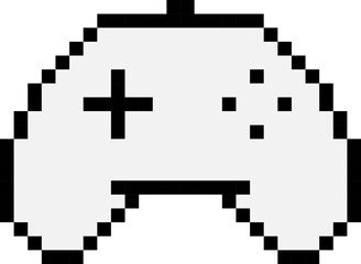 Fototapeta premium Game Icon Pixel Style Element Set