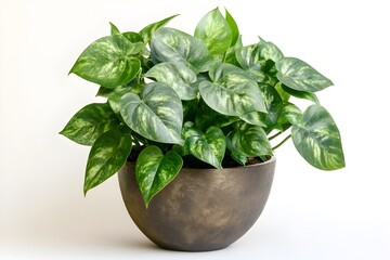 An elegant potted decorative plant, suitable for a corner of the house with a combination of natural beauty and modern decor