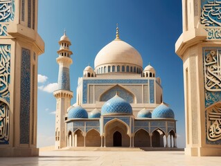 "Islamic New Year Muharram Background &ndash; Vector Illustration for Muslim Festival Celebration Banner"