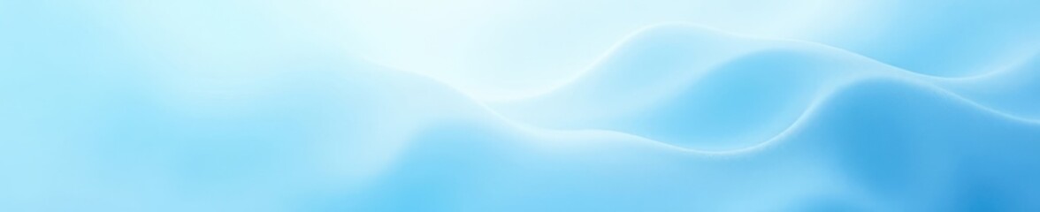 Fototapeta premium Soft blue and white gradient background with wavy patterns, abstract, blue