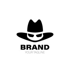 Outlaw Logo. Outlaw Logo Design. Outlaw Logo Brand. Outlaw Logo Vector Design Isolated on White Background