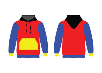 mockup colorfull hoodie