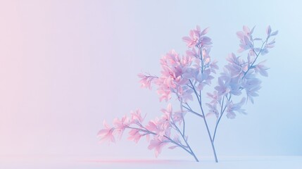 Pastel Floral Arrangement in Studio