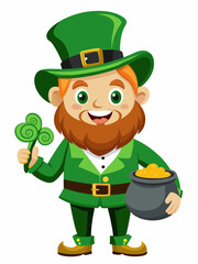 patrick day vector design
