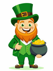 patrick day vector design