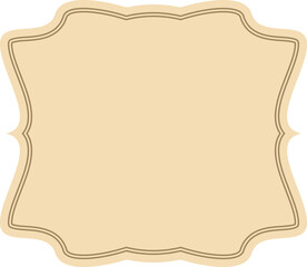 Label Frame Design Element Set
