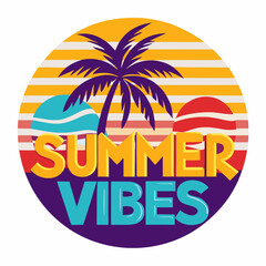Obraz premium summer t shirt design vector
