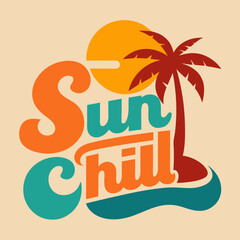 summer t shirt design vector