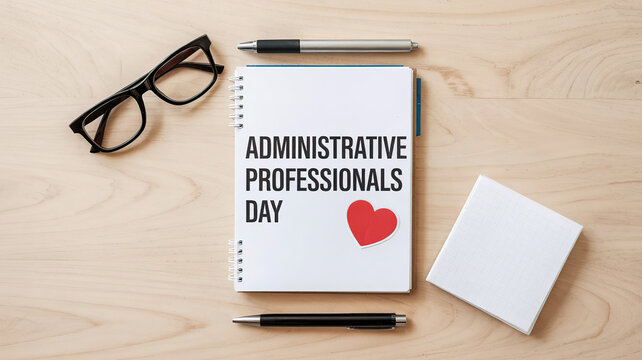 Administrative Professionals Day Celebration, Secretaries Day and Admin Day greeting card , Celebrate national Secretaries Week 