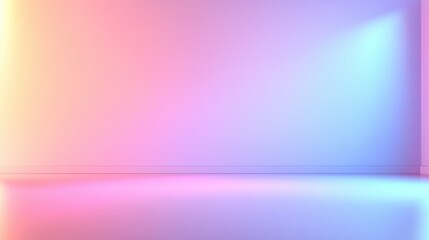 Pink and Blue Gradient Studio Background