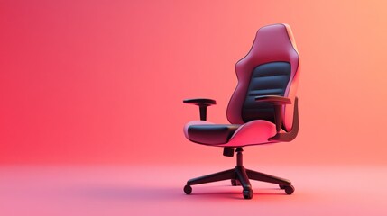 Fototapeta premium 3d style gaming chair