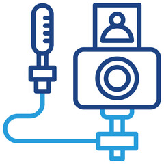 Vlogging Setup Icon