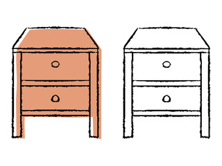 ペン風サイドチェスト