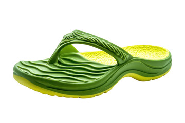 Stylish Green Summer Sandals Comfortable Footbed Lightweight Design